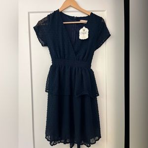 Altar’d State Navy Dress NWT